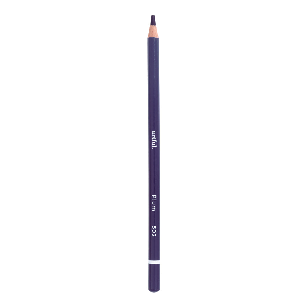 Artful  Colouring Pencil - Singles, 502 Plum Colouring Pencil