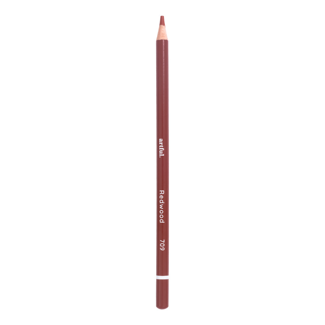 Artful  Colouring Pencil - Singles, 709 Redwood Colouring Pencil