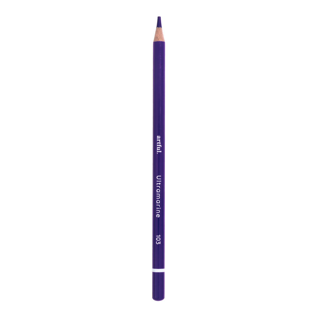 Artful Colouring Pencil - Singles, 103 Ultramarine Colouring Pencil