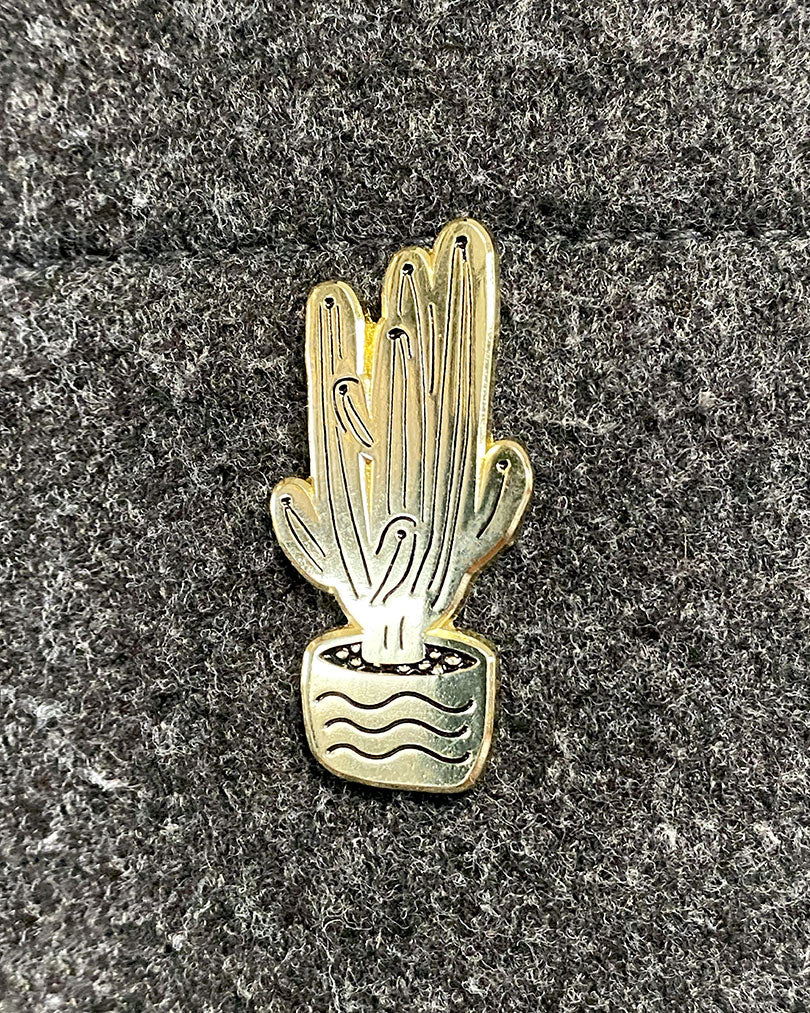 Cactus Pin Badge