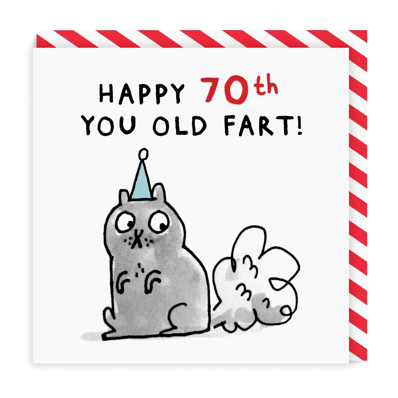 Old Fart 70 Birthday Card