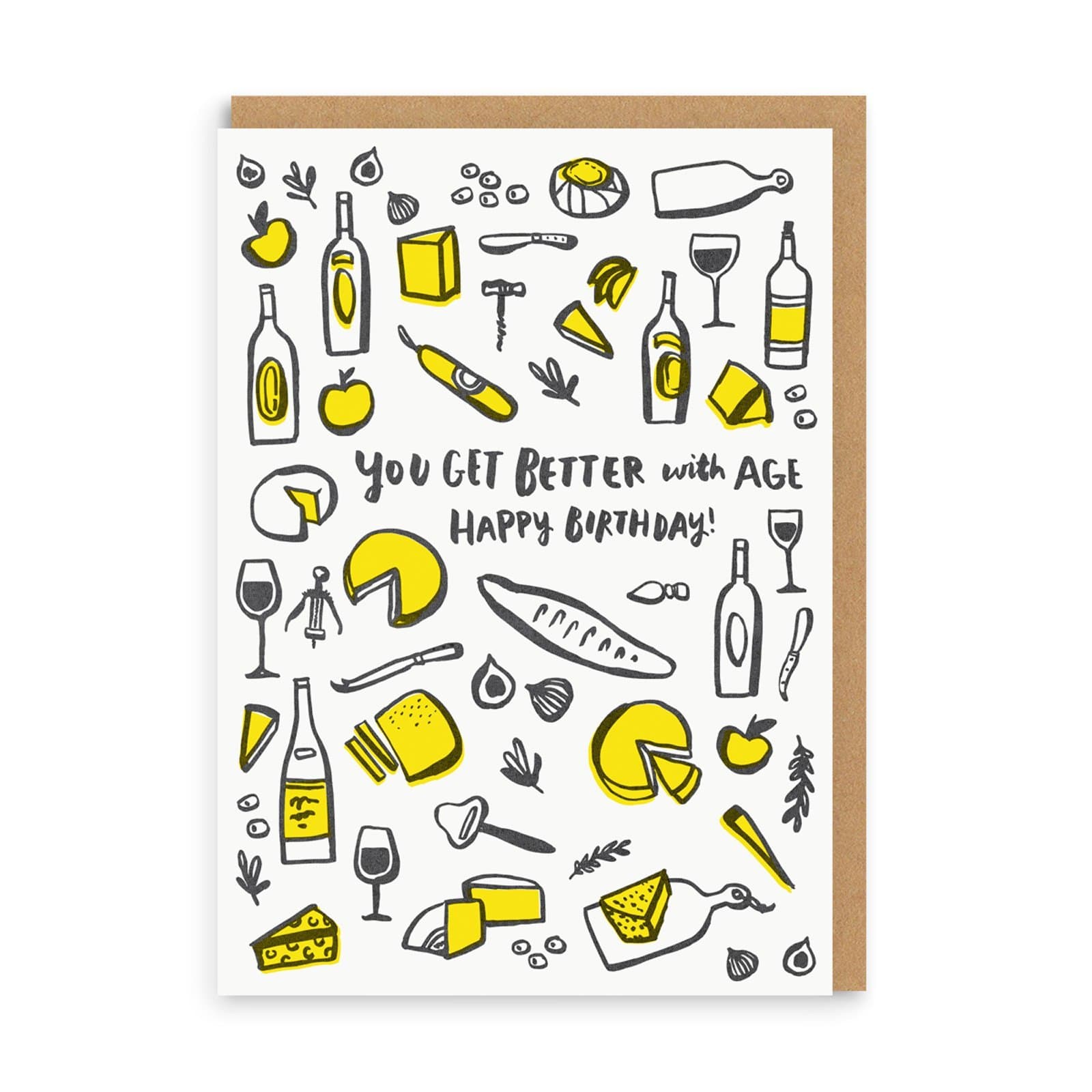 Funny Birthday Card Better With Age Birthday Card