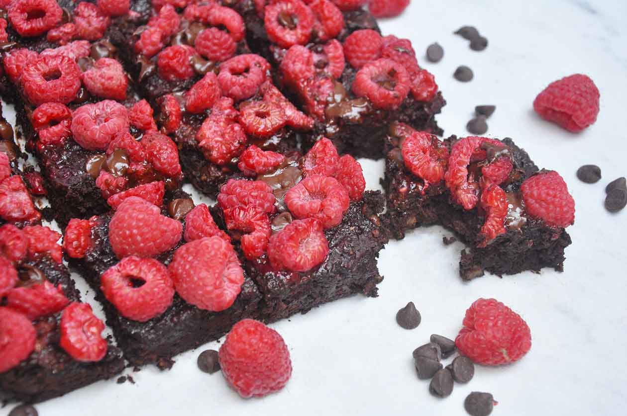 Raspberry Chocolate Brownies