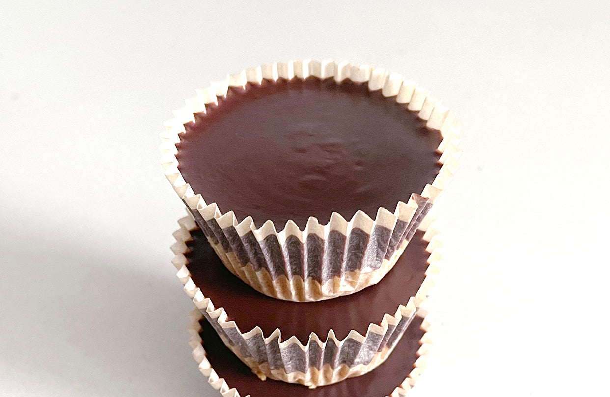 Vegan No-Bake 5 Ingredient Ganache Cups