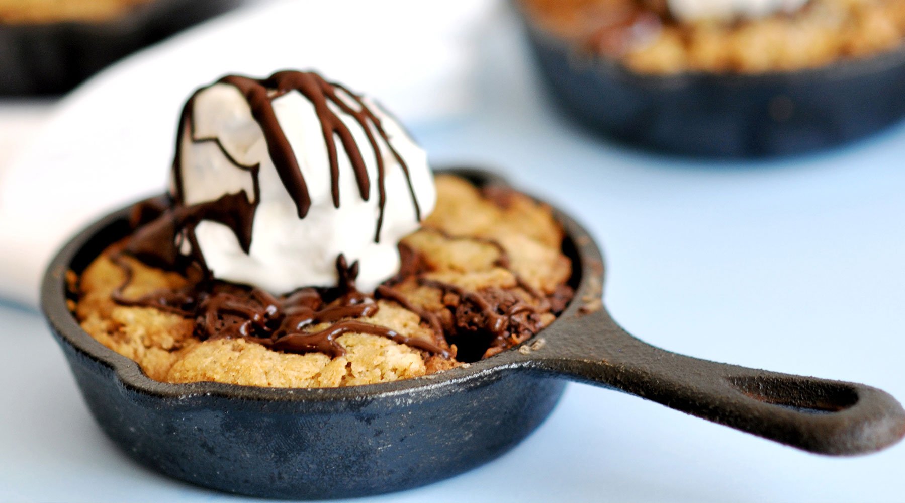 Chocolate Chip Skillet Cookie