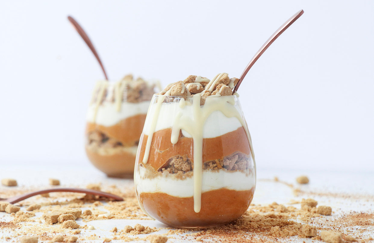 White Chocolate Pumpkin Parfaits