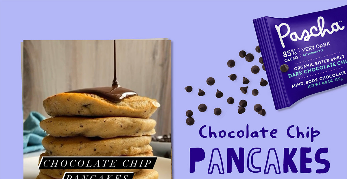 Chocolate Chip Pancakes! Perfect for breakfast... or lunch... or dinner!