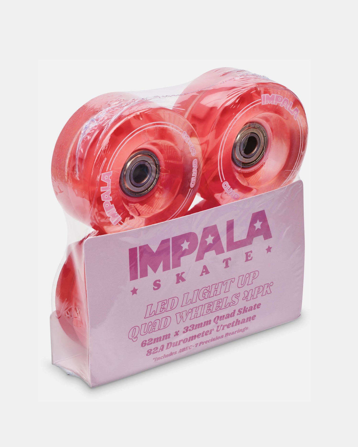 Erfgenaam Leeds Beheren Impala Light Up Wheel 4pk - Pink – Impala Skate
