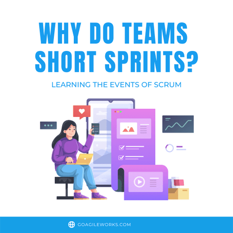 Why do teams use short sprints?