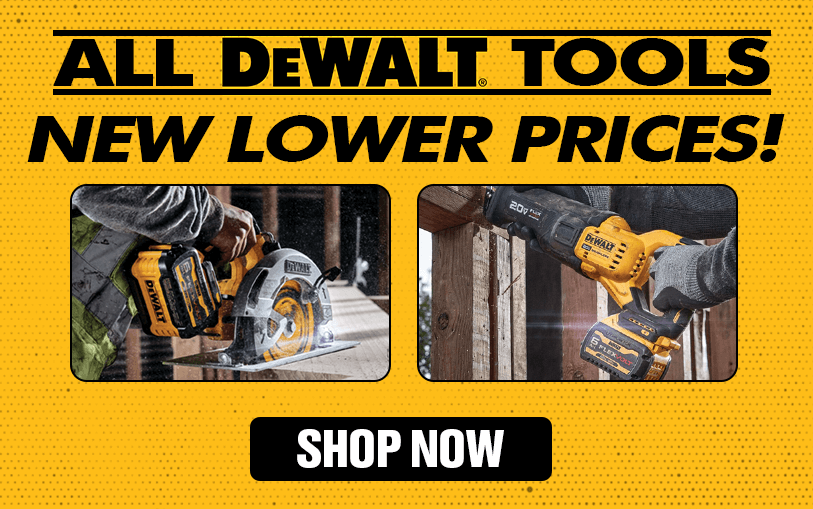 DeWALT New Lower Pricing