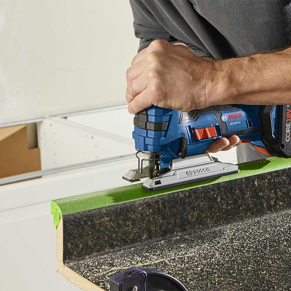 Bosch GST18V-47N 18V Lightweight Cordless Barrel-Grip Jig Saw - Bare Tool