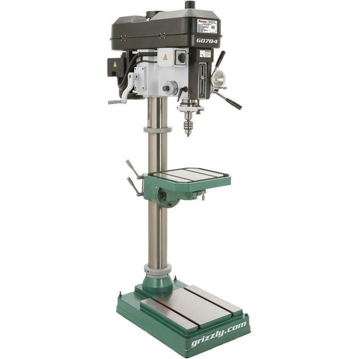 Grizzly G0784 220v 15 Inch Heavy Duty Floor Drill Press Factory