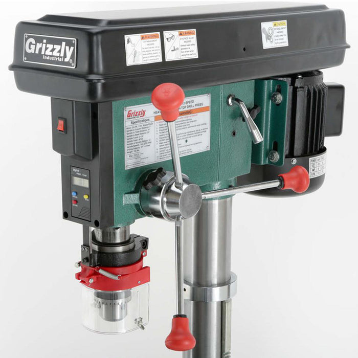 Grizzly G0794 110v Floor Drill Press With Laser And Dro Factory