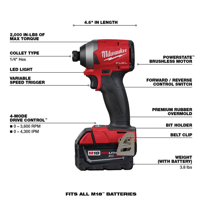 milwaukee m18 hammer drill impact driver combo espanol