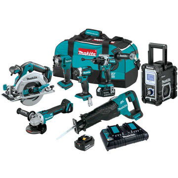 Kit d'outils Combo 18V Makita DLX6105T 