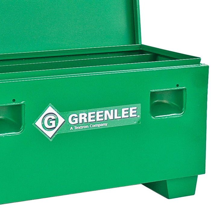 Greenlee 2142 20 X 42 X 20 Inch Heavy Duty Steel Locking Storage Chest Factory Authorized Outlet