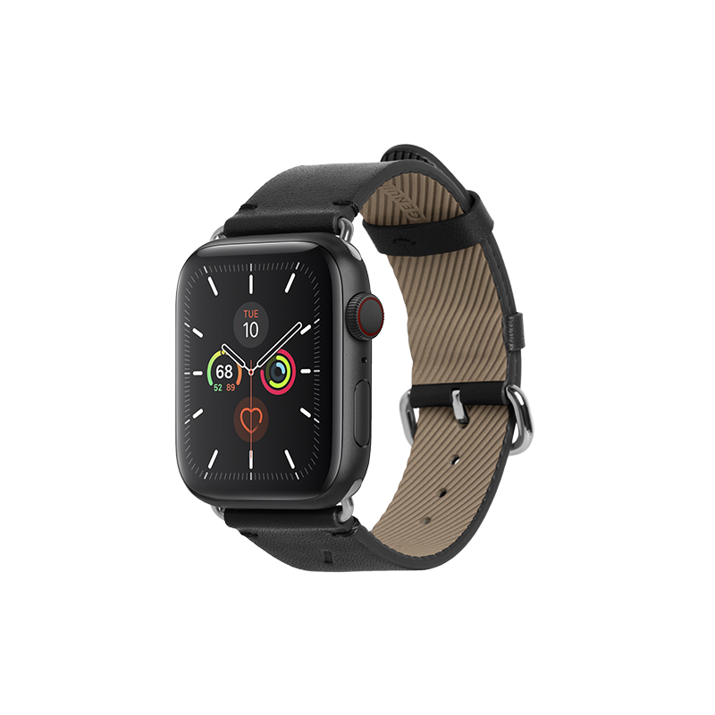 GRAY LV APPLE WATCH STRAP BAND (Size: 38mm, 40mm, 41mm)