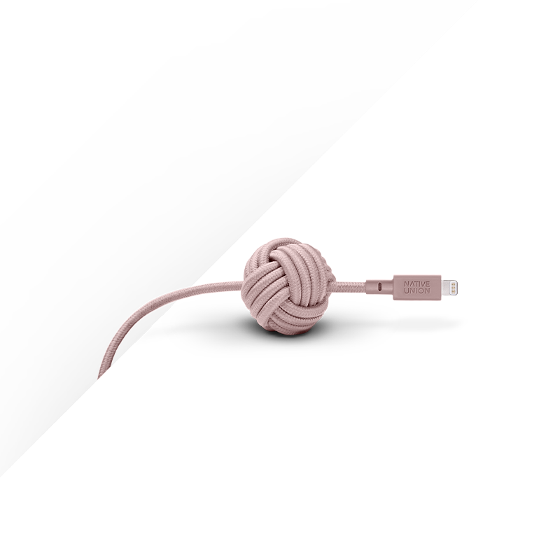 34253245644939,Night Cable (USB-A to Lightning) - Rose