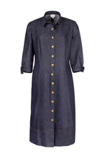 Load image into Gallery viewer, classic denim shirtdress
