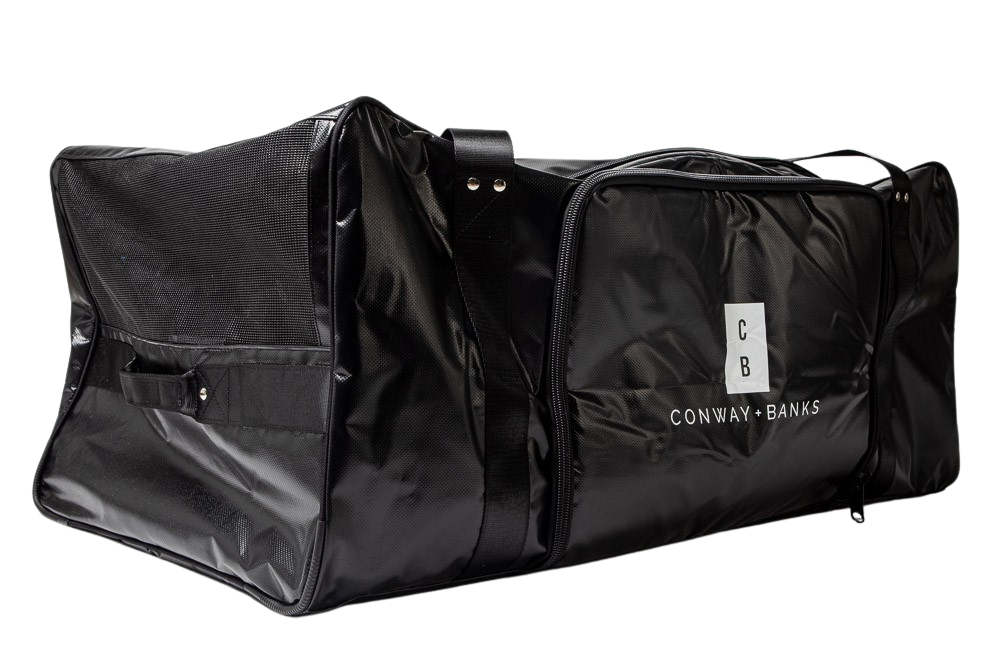 Black Conway Banks Hockey Bag