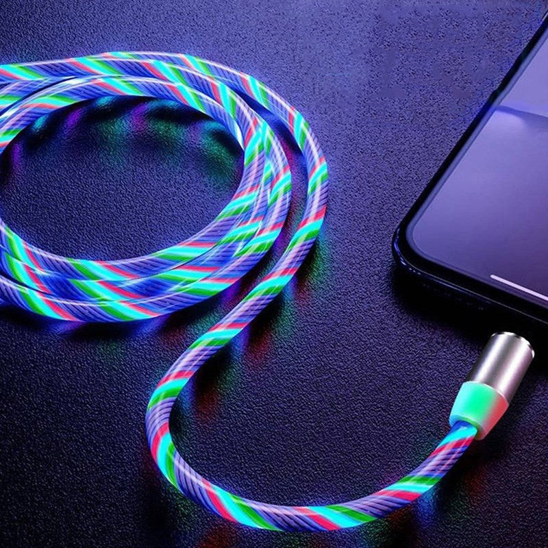 magnetic led iphone charger