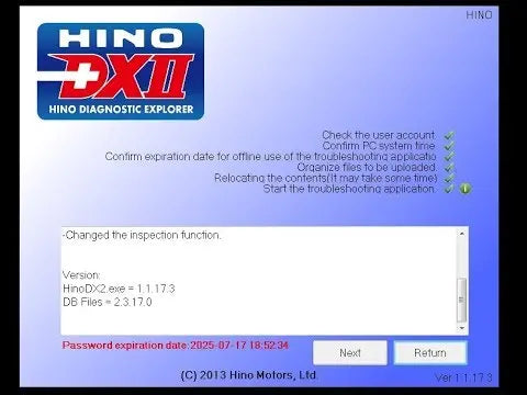 ✅HINO Diagnostic EXplorer 2 2023 (DX2) V1.1.17.3 Multilanguage + Activator