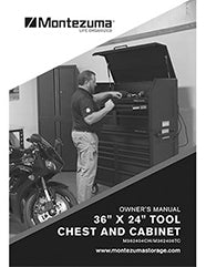 Montezuma tool chest and cabinet