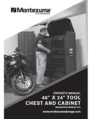 Montezuma tool chest and cabinet