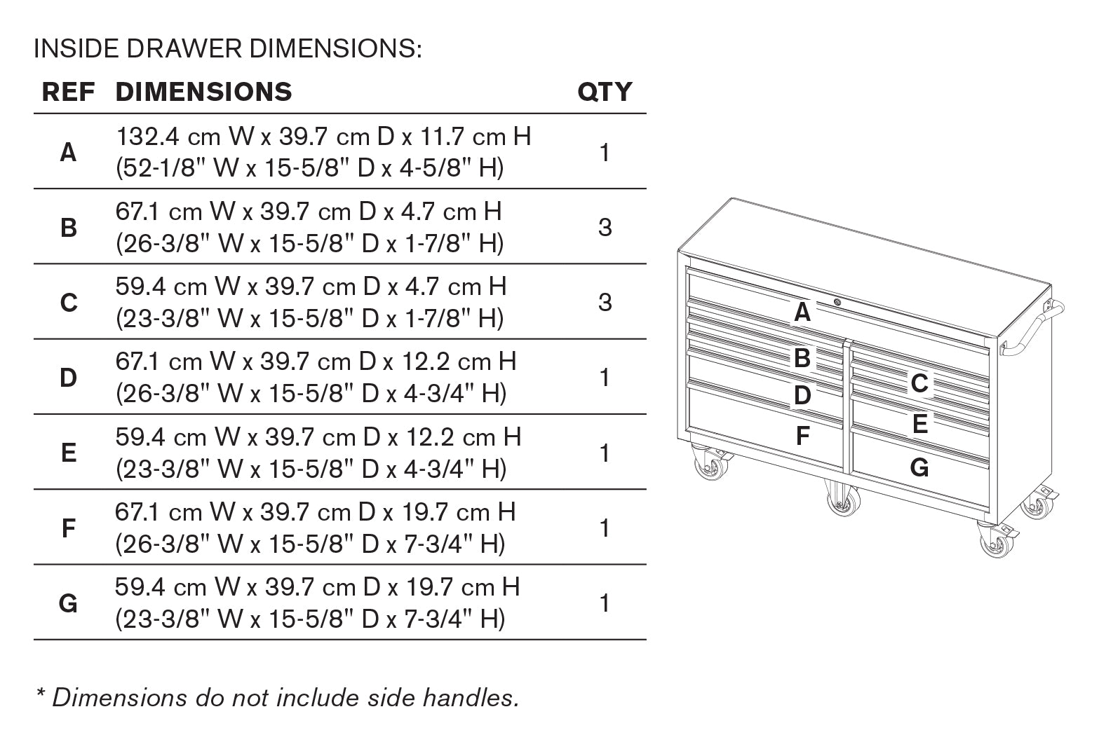 Montezuma tool cabinet