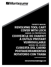 The Deluxe Revolving Tool Cart Cover Manual