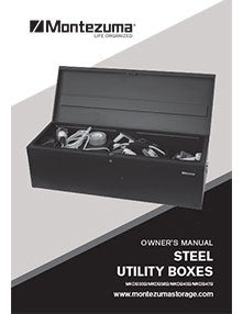 Montezuma Steel Utility Box Manual
