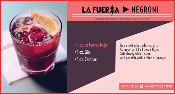 La Fuerza Rojo Vermouth – Pourtal