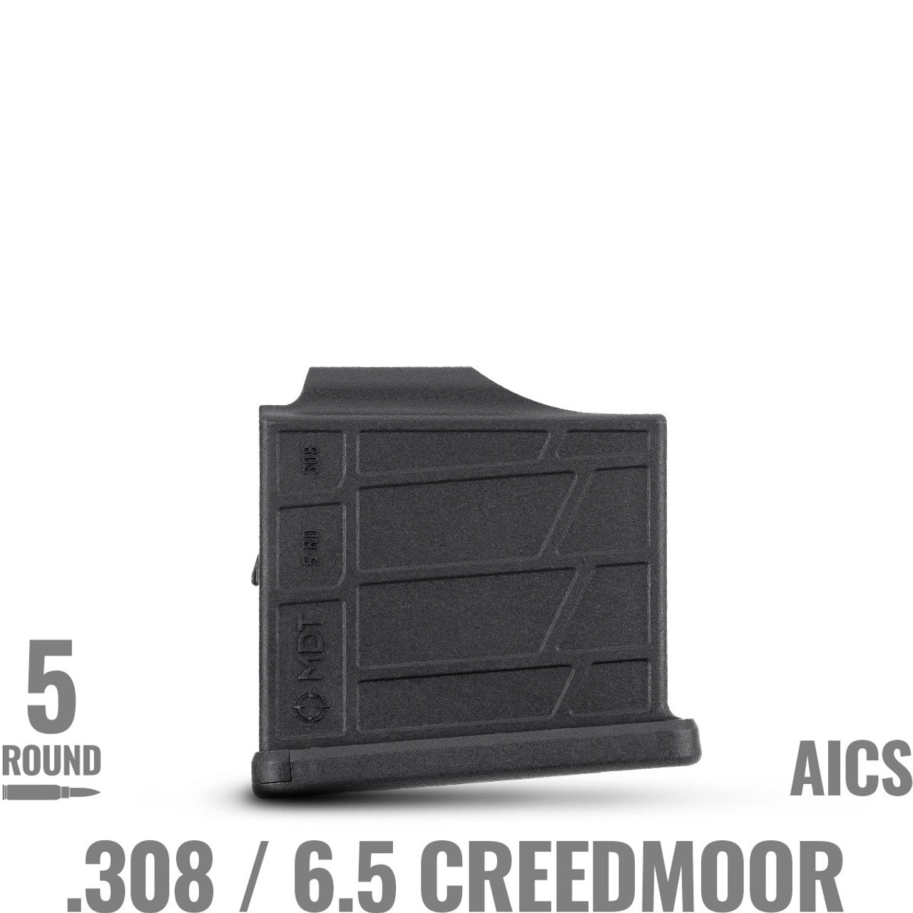 MDT .308/6.5 Creedmoor MDT Polymer AICS Magazine - 5 RND