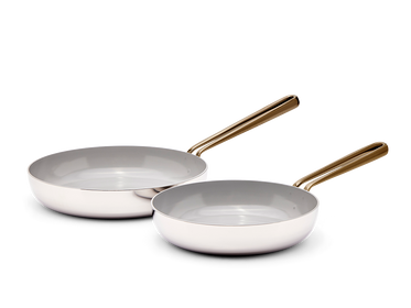 ALVA Chef Skillet 11, Frying Pan With Lid and 2 Side Handles, Electric  Skillet, Stainless Steel Sauce Pan, Oven Safe Ceramic Pan, Induction  Cookware
