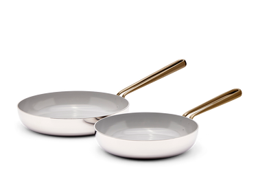 White Fry Pans