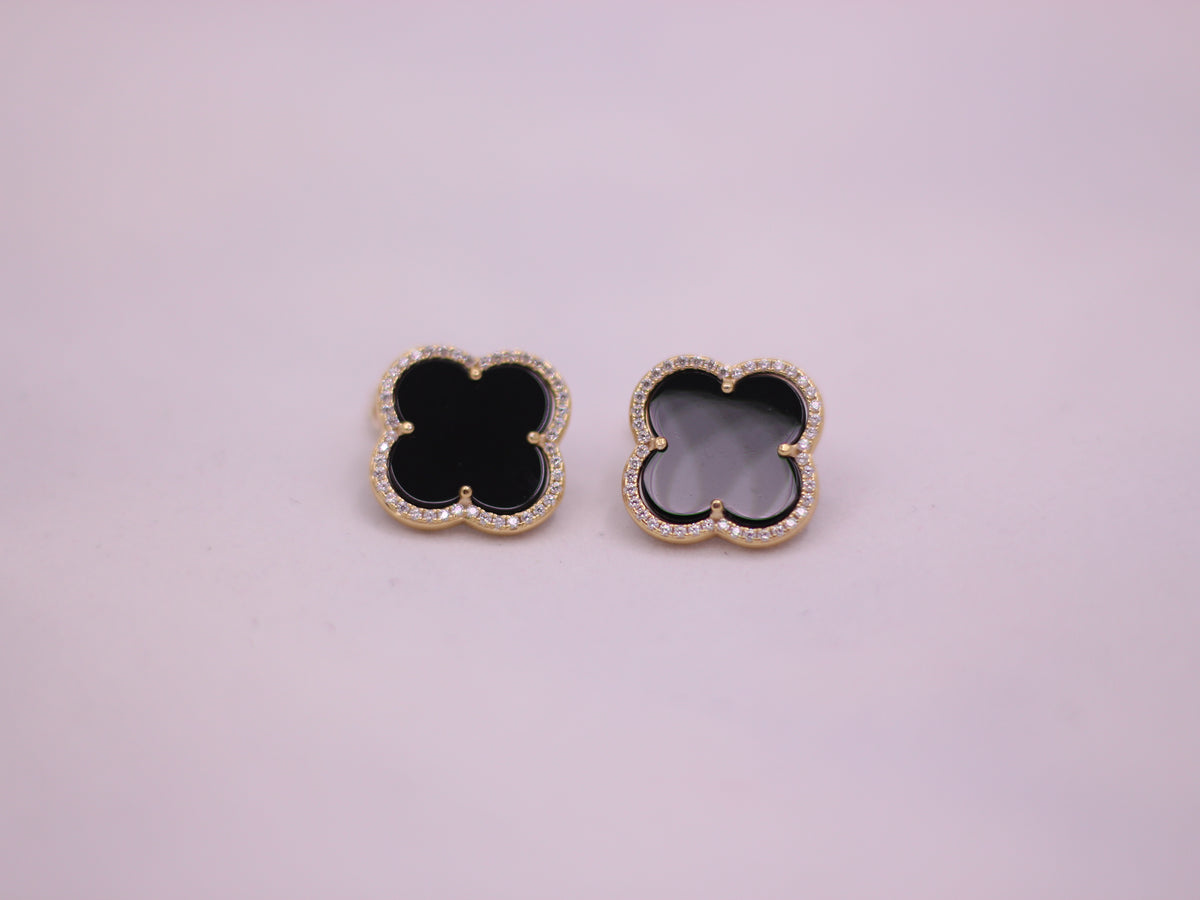 black clover earrings