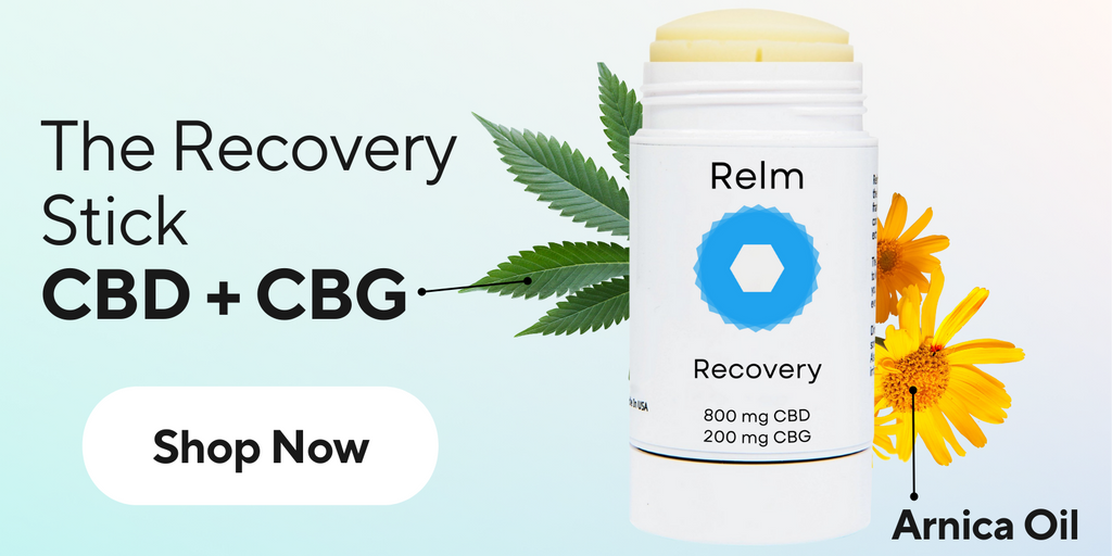 CBD Stick | CBD pre or post workout | CBD for working out | CBD muscle recovery | CBD joint pain | CBG Benefits | What is CBG | CBG oil for pain