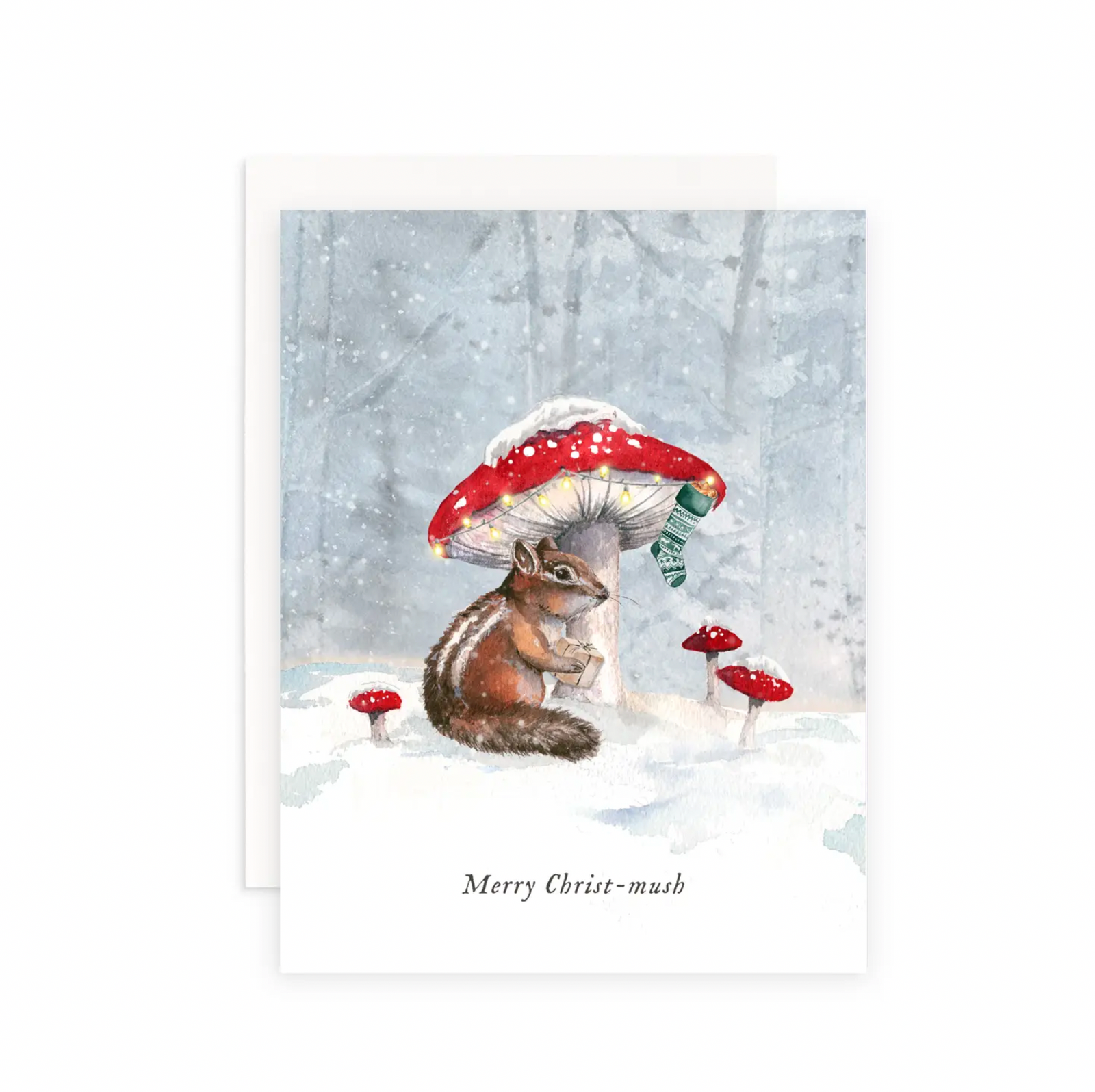 Merry Christmas Fly Fishing Greeting Cards (10 pk) - The Painting Pony