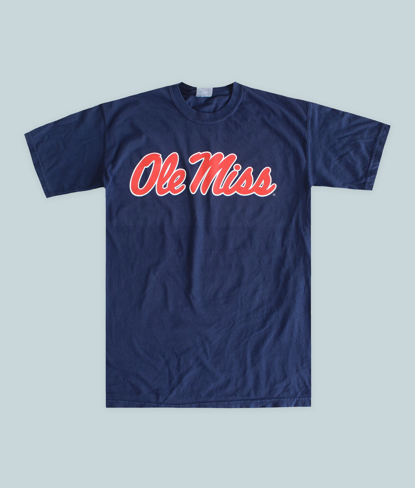 Comfort Colors Ole Miss Script Logo Jcg Apparel