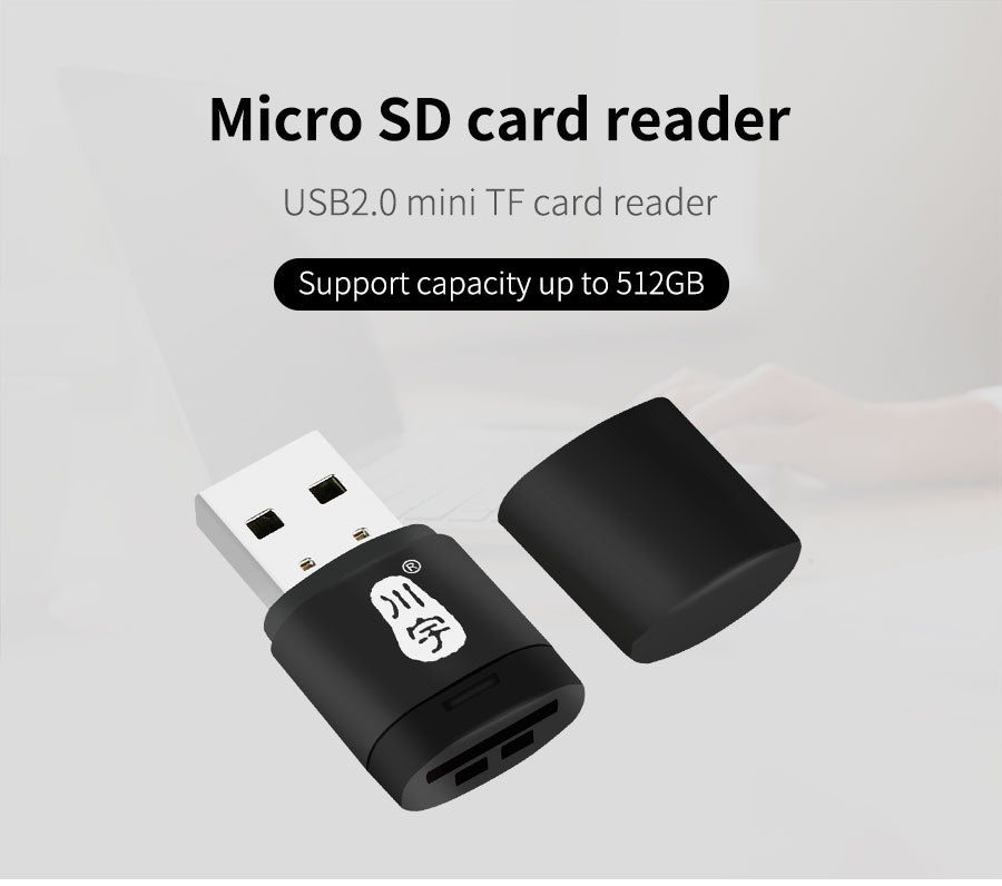 Gøre klart diagonal princip High-quality mini size usb 2.0 card reader for Micro SD TF card