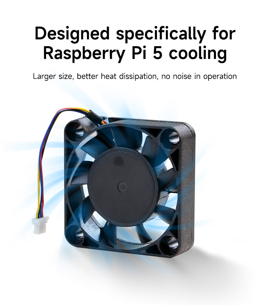 Yahboom self-design Active Cooler for Raspberry Pi 5(Better heat  dissipation than official radiators)