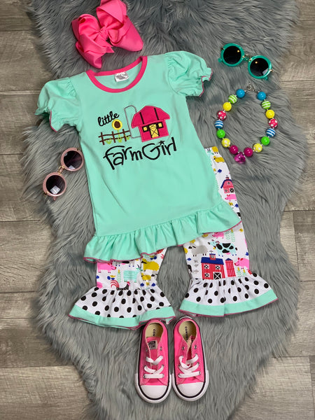 little farm girl outfit