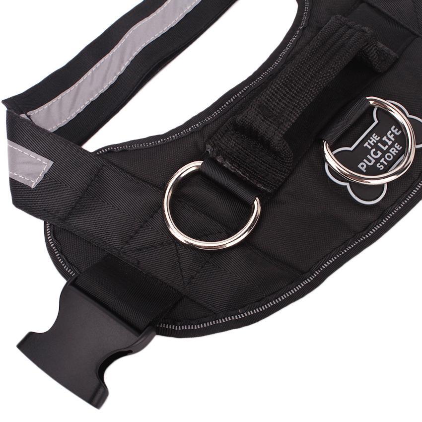 pug life dog harness