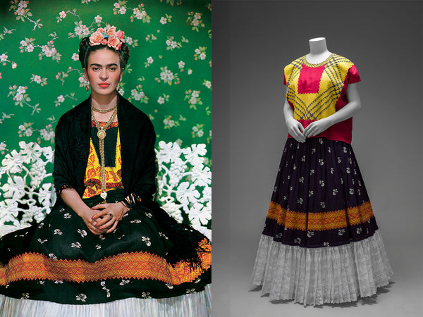 Tehuana Frida Khalo Moda Etnica Mexicana