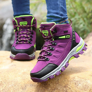 Waterproof Winter Hiking Boots Women's High Gang Sneakers - Focus VIP