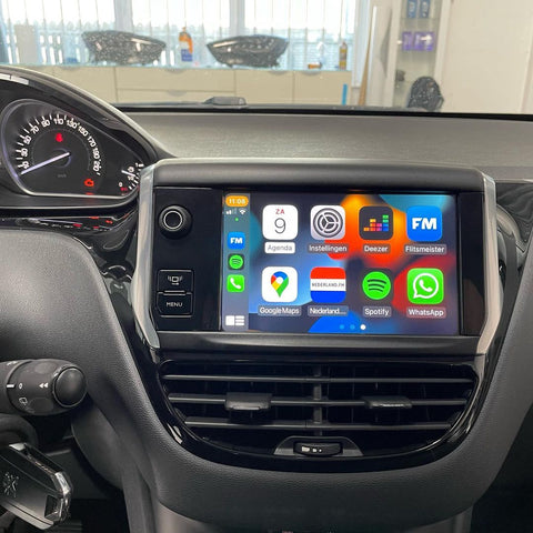 Autoradio Peugeot 208 Android Auto Sans Fil Apple Carplay GPS Bluetooth  Ecran Tactile Poste Radio Compatible D'origine Like GTI
