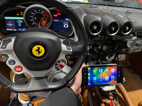 installation carplay ferrari