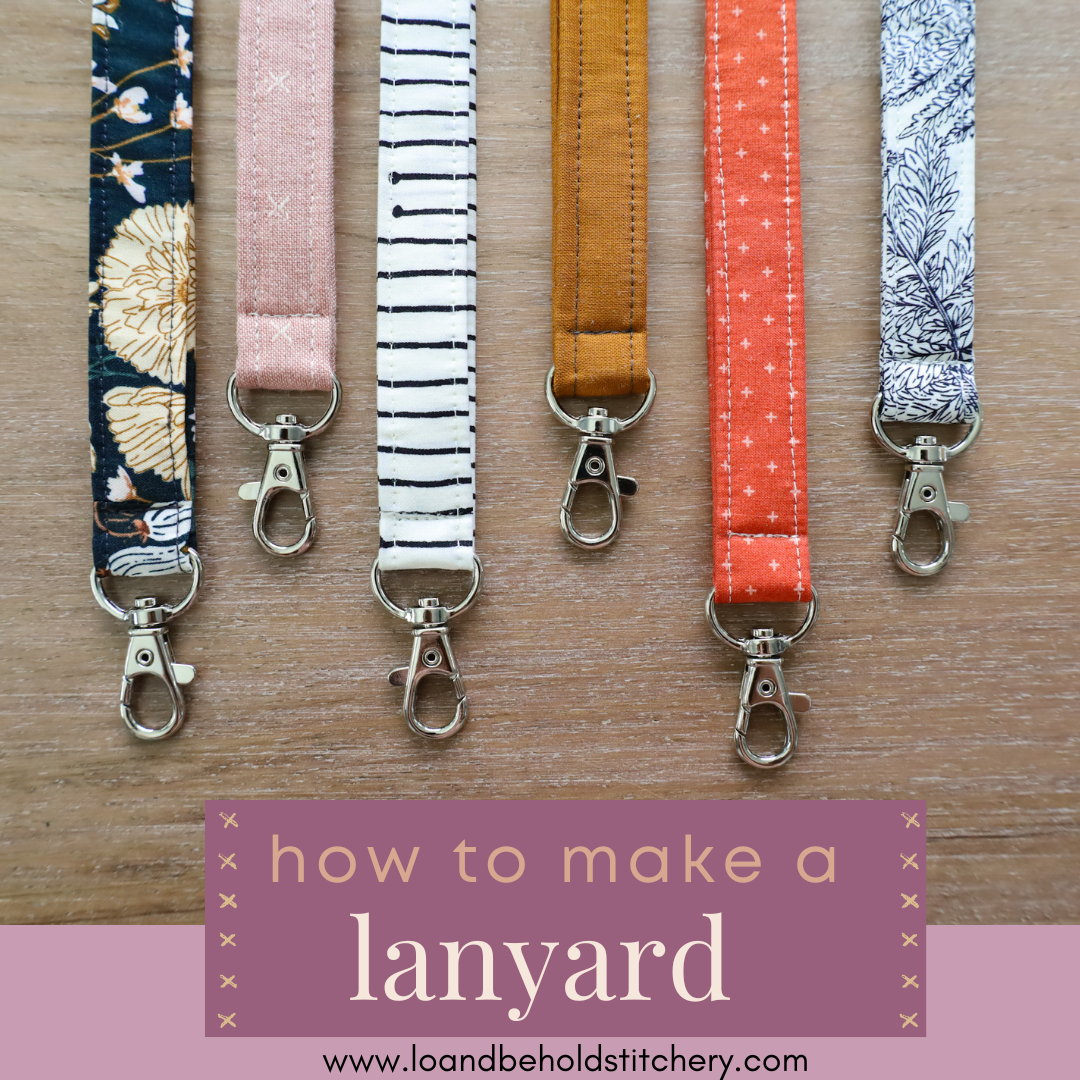 DIY Lanyard: Simple Sewing Tutorial