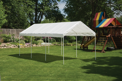 Shelterlogic MaxAP Canopy - 8 Legs 10 x 20 ft. White