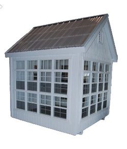 Colonial Gable Wood Greenhouse Kit (Sizes 8' x 8' and 8' x 12')